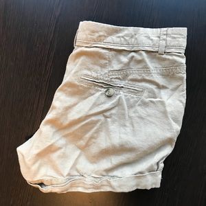 Khaki shorts
